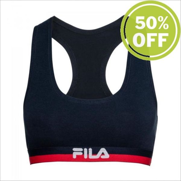 Fila Podprsenky Strihu Bustier Damske Námornícka Modrá - 1 Pack Unlined Vypredaj - Slovakia 03615-YQ